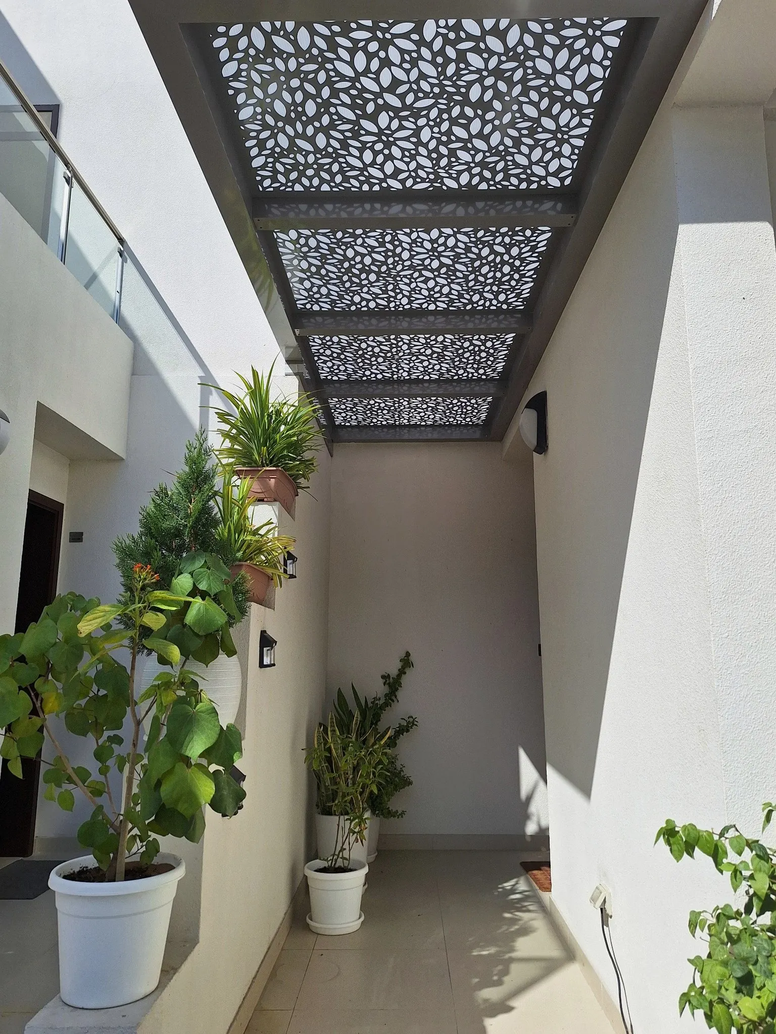 CNC Decorative Canopy by Al Barrak Aluminium and Steel Works